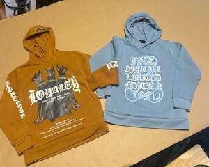 RGSTR Boys Size 10 Graphic Hoodie Lot of 2